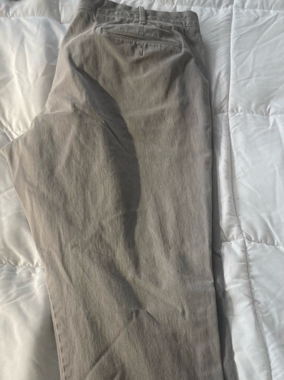 J. Crew Men's Light Gray Chino Pants